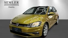 Guldmetal Brugt 2018 VW Golf VII Highline Hatchback | 179.900 kr. (Fair pris)
