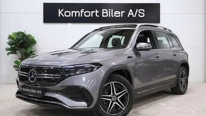 Gråmetal Brugt 2022 Mercedes EQB300 AMG line SUV | 264.900 kr. (God pris)
