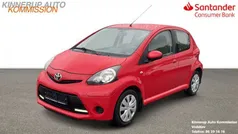 Rød Brugt 2013 Toyota Aygo T2 Hatchback | 33.900 kr. (Fair pris)