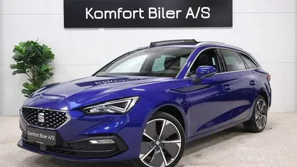 Blåmetal Brugt 2021 Seat Leon XCELLENCE Stationcar | 189.800 kr. (Fair pris)