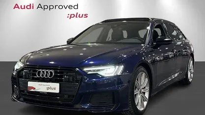 Blåmetal Brugt 2021 Audi A6 S-Line Stationcar | 419.900 kr. (God pris)