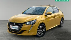 Gul Brugt 2021 Peugeot 208 Allure Hatchback | 134.500 kr. (Fair pris)