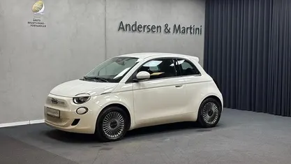 Hvid Brugt 2023 Fiat 500e Icon Hatchback | 99.800 kr. (Fair pris)