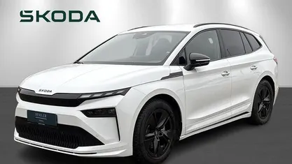 Brugt Skoda Enyaq iV SportLine 210 kW (286 HK) 2025 Hvidmetal SUV