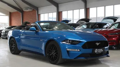 Brugt Ford Mustang GT Convertible 450 HK (330 kW) 2019 Blåmetal Cabriolet