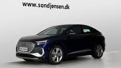 Blåmetal Brugt 2024 Audi Q4 Sportback e-tron S-Line SUV | 284.900 kr. (Fair pris)