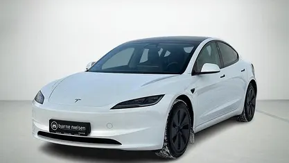 Hvidmetal Brugt 2024 Tesla Model 3 RWD Sedan | 259.800 kr. (God pris)