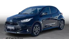 Night sky black Brugt 2021 Toyota Yaris Hybrid Style Hatchback | 199.900 kr. (Fair pris)