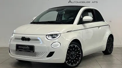 Brugt Fiat 500e La Prima 86 kW (118 HK) 2023 Hvid Cabriolet