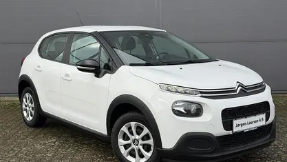 Brugt Citroën C3 PureTech 82 HK (60 kW) 2020 Hvid banquise Hatchback