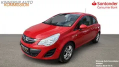 Rød Brugt 2012 Opel Corsa Enjoy Hatchback | 29.900 kr. (Fair pris)