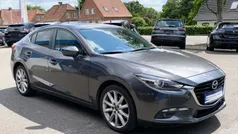 Gråmetal Brugt 2018 Mazda 3 Optimum Sedan | 149.900 kr. (God pris)