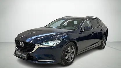 Blåmetal Brugt 2019 Mazda 6 Optimum Stationcar | 199.500 kr. (God pris)