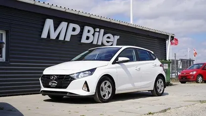 Brugt Hyundai i20 Pure 84 HK (61 kW) 2021 Hvid Hatchback