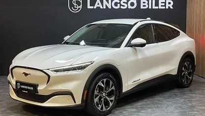 Brugt Ford Mustang Mach-E Extended Range 216 kW (294 HK) 2022 Hvid SUV