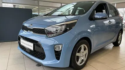 Brugt Kia Picanto 67 HK (49 kW) 2021 Blå Hatchback