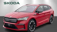 Rød Brugt 2022 Skoda Enyaq iV SportLine SUV | 279.900 kr. (Fair pris)