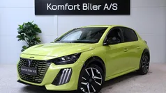 Gul Brugt 2024 Peugeot e-208 GT Hatchback | 184.900 kr. (Fair pris)