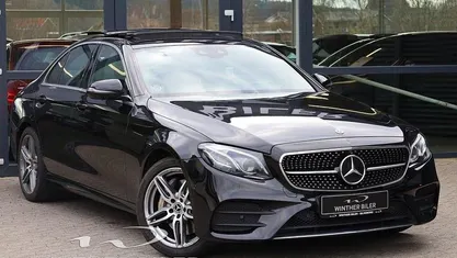Sortmetal Brugt 2017 Mercedes E400 AMG line Sedan | 399.900 kr.