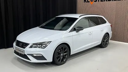 Brugt Seat Leon ST FR 150 HK (110 kW) 2019 Hvid Stationcar