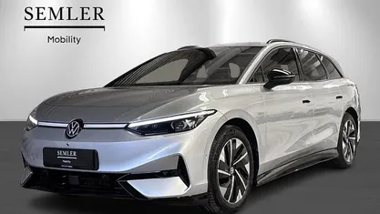 Sølvmetal Brugt 2025 VW ID.7 Style Stationcar | 449.900 kr. (God pris)