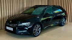 Sortmetal Brugt 2021 Skoda Superb SportLine Stationcar | 274.900 kr. (Fair pris)
