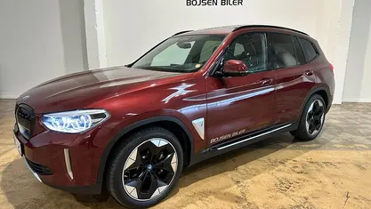 Brugt BMW iX3 210 kW (286 HK) 2021 Rød metallic SUV