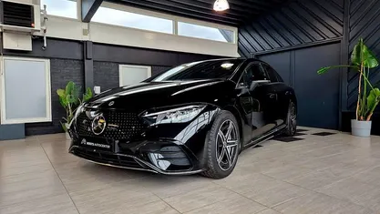 Sortmetal Brugt 2024 Mercedes EQE350 AMG line Sedan | 5.273 kr.