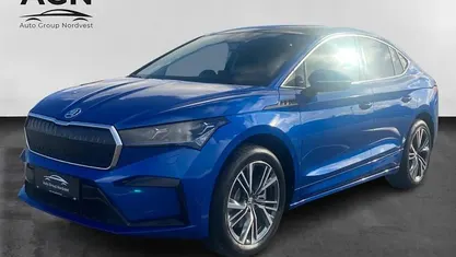 Blå Ny 2025 Skoda Enyaq iV SUV | 364.900 kr. (Super pris)