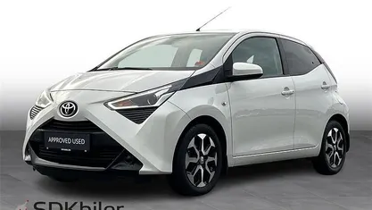 Hvid Brugt 2019 Toyota Aygo Hatchback | 89.900 kr. (Fair pris)