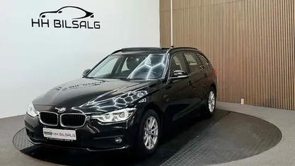 Sort Brugt 2017 BMW 318 Stationcar | 129.700 kr. (Fair pris)