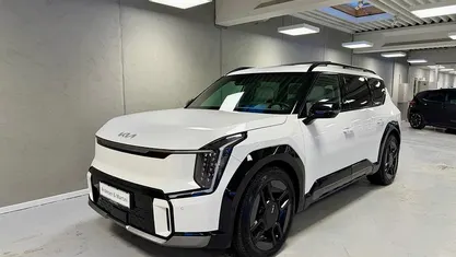 Brugt Kia EV9 GT-Line 282 kW (384 HK) 2025 Snowwhite SUV