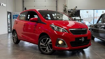 Brugt Peugeot 108 Allure 69 HK (50 kW) 2016 Rød Hatchback