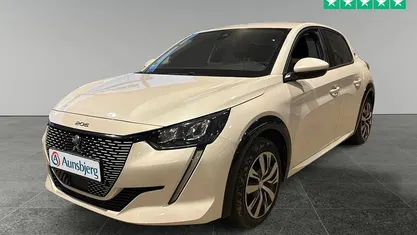 Perlemorshvid Brugt 2021 Peugeot e-208 Active Hatchback | 114.500 kr. (Fair pris)