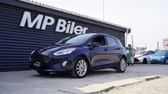 Blå Brugt 2019 Ford Fiesta Titanium Hatchback | 124.900 kr. (Fair pris)