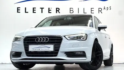 Hvid Brugt 2014 Audi A3 Ambition Sedan | 109.900 kr. (God pris)