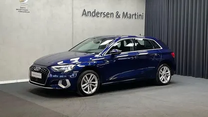 Blå Brugt 2021 Audi A3 Sportback e-tron Prestige Hatchback | 219.800 kr. (God pris)