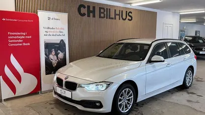 Hvid Brugt 2018 BMW 320 Advantage Stationcar | 189.500 kr. (God pris)