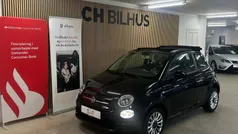 Sort Brugt 2018 Fiat 500C Collezione Cabriolet | 94.500 kr. (Fair pris)