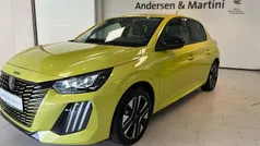 Limegroen Brugt 2023 Peugeot e-208 Style Hatchback | 156.800 kr. (Fair pris)