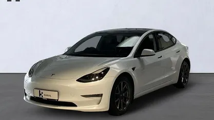 Brugt Tesla Model 3 Long Range AWD 366 kW (498 HK) 2021 Hvid Sedan