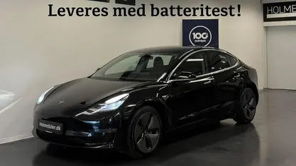 Brugt Tesla Model 3 Long Range RWD 225 kW (306 HK) 2019 Sort Sedan