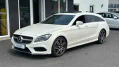 Hvid Brugt 2015 Mercedes CLS350 Shooting Brake AMG line Stationcar | 214.900 kr.