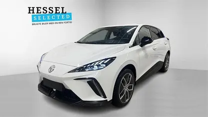 Hvid Ny 2025 MG MG4 EV Luxury Hatchback | 192.900 kr. (Fair pris)