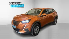 Orange metallak Brugt 2021 Peugeot e-2008 Active SUV | 134.900 kr. (Fair pris)