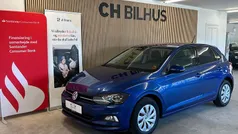 Blåmetal Brugt 2018 VW Polo Comfortline Hatchback | 139.500 kr. (Fair pris)