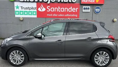 Gråmetal Brugt 2019 Peugeot 208 Allure Sky Hatchback | 89.900 kr. (Fair pris)