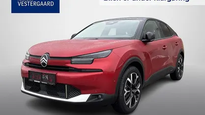 Rød Ny 2025 Citroën e-C4 Hatchback | 204.700 kr. (Fair pris)