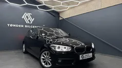 Sort Brugt 2017 BMW 118 Advantage Hatchback | 129.500 kr. (Fair pris)