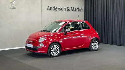Rød Brugt 2016 Fiat 500 Collezione Hatchback | 69.800 kr. (Fair pris)
